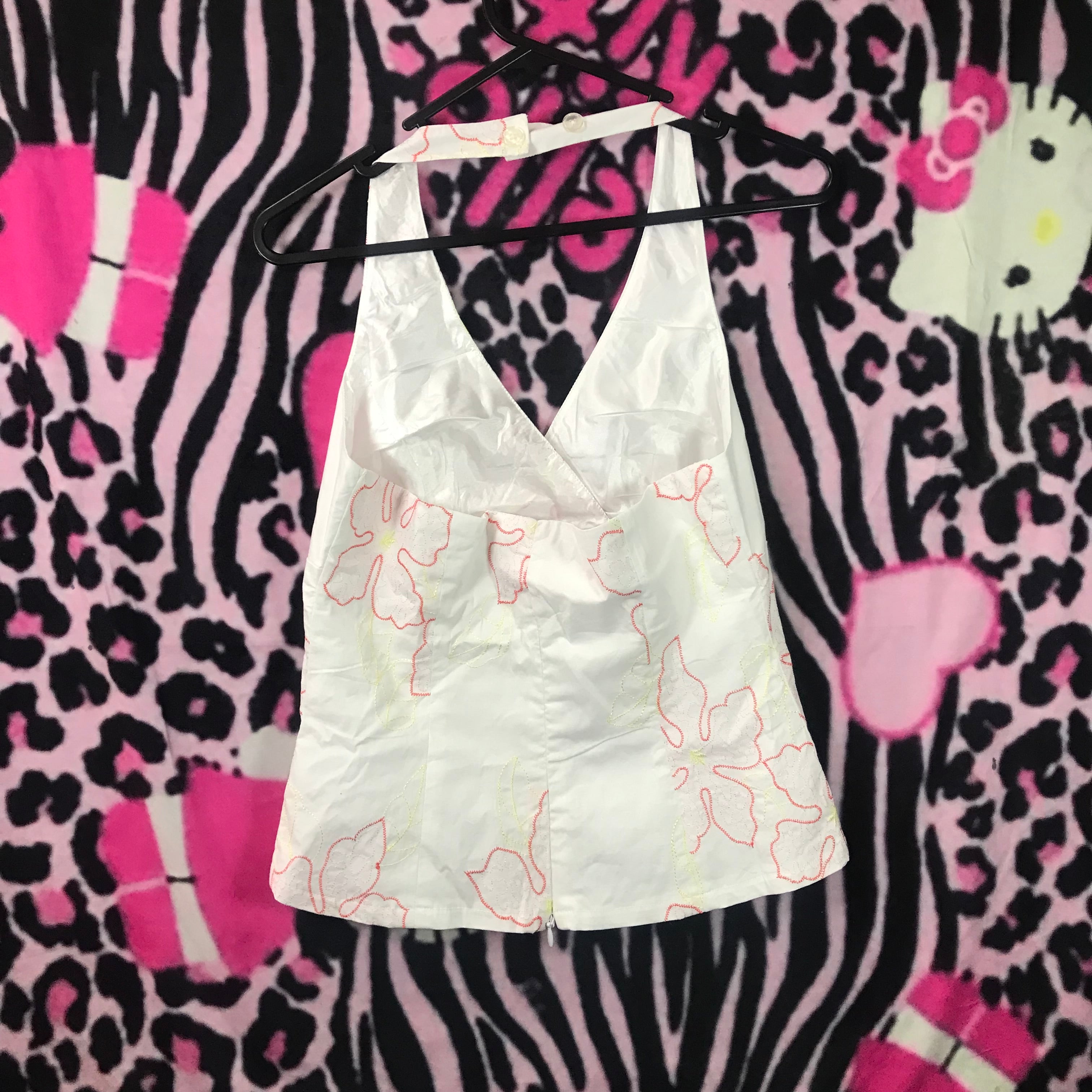 Hibiscus Halter Top