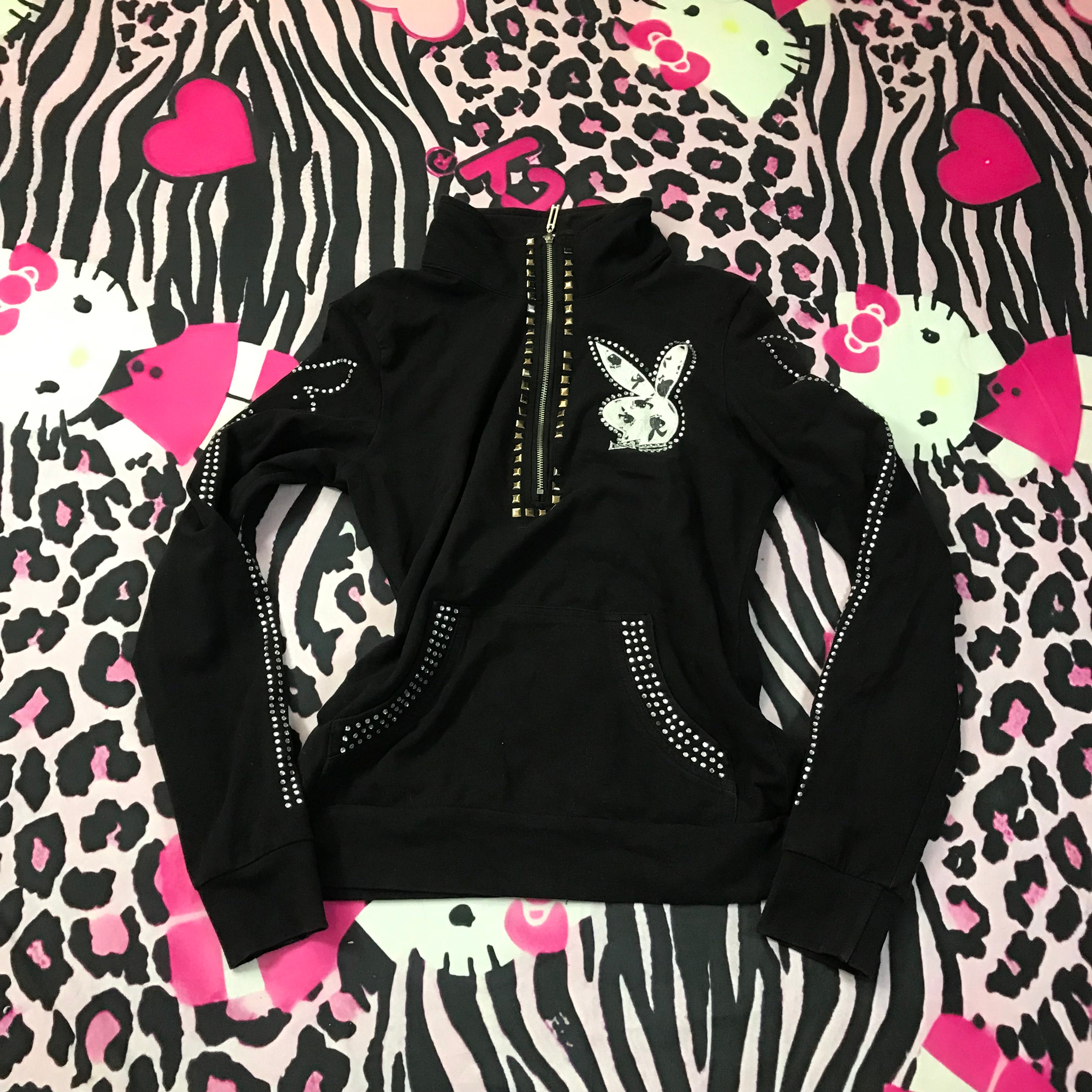Playboy Quarter Zip Jacket