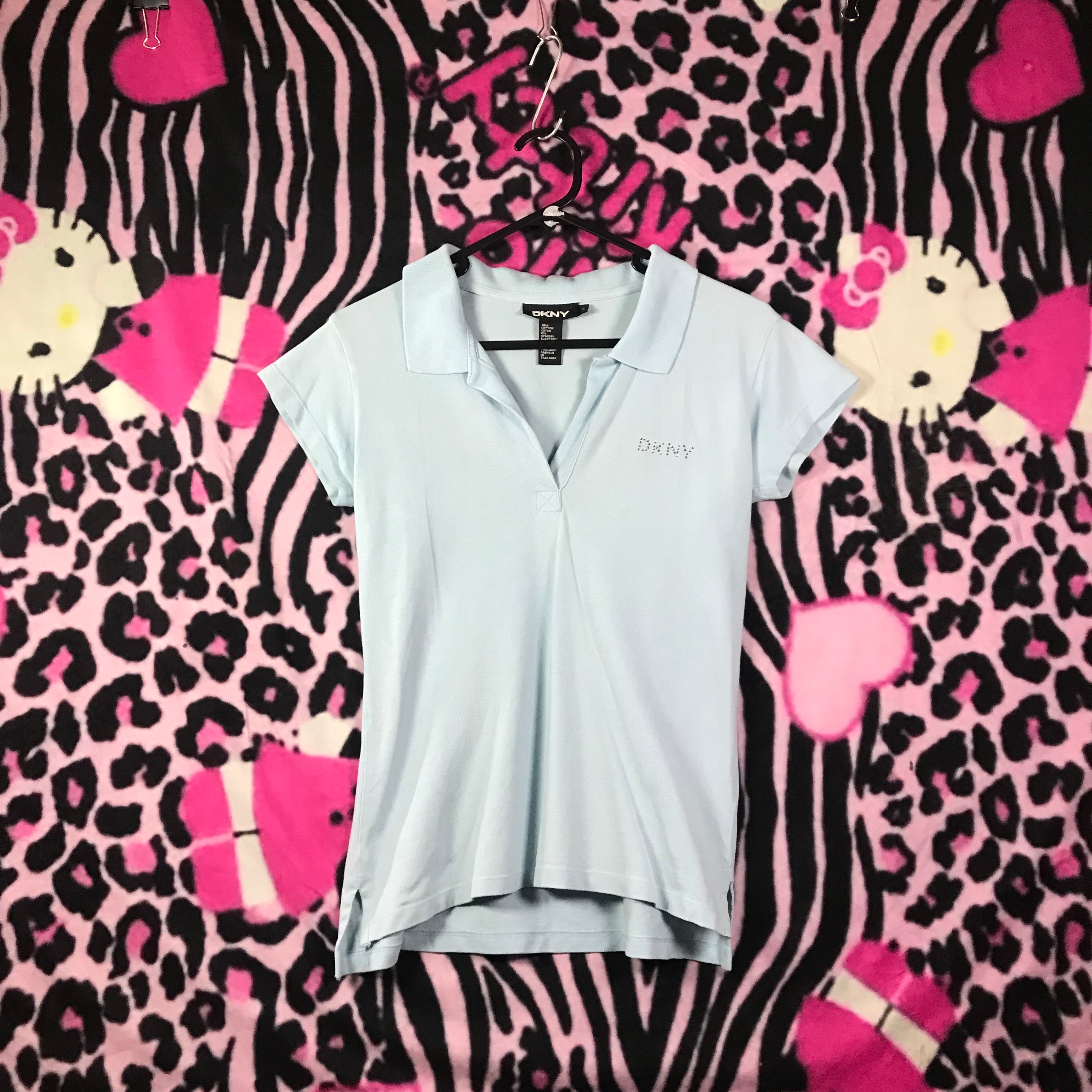 Dnky baby blue Polo top