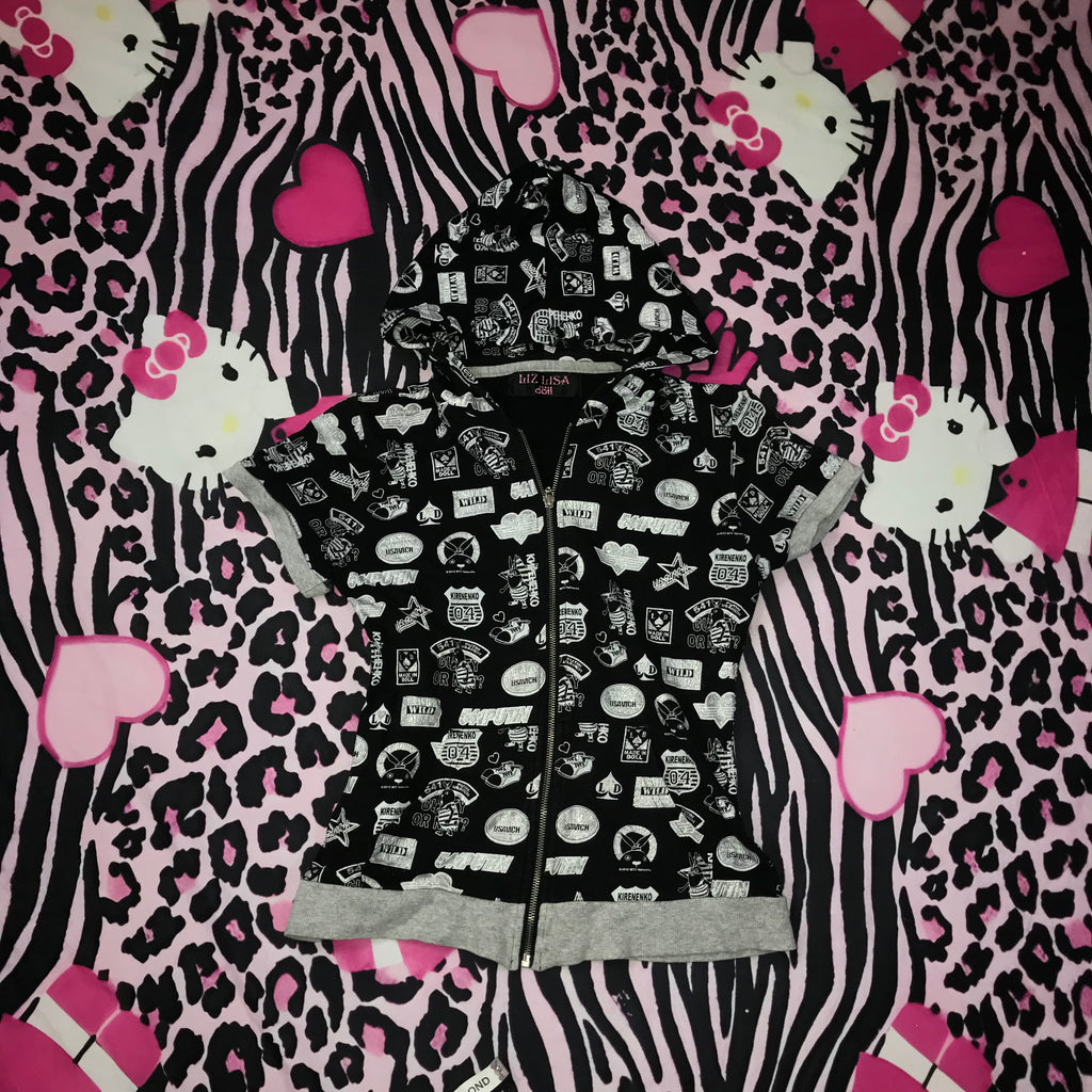 LizLisa Authentic ZipUp Hoodie Top