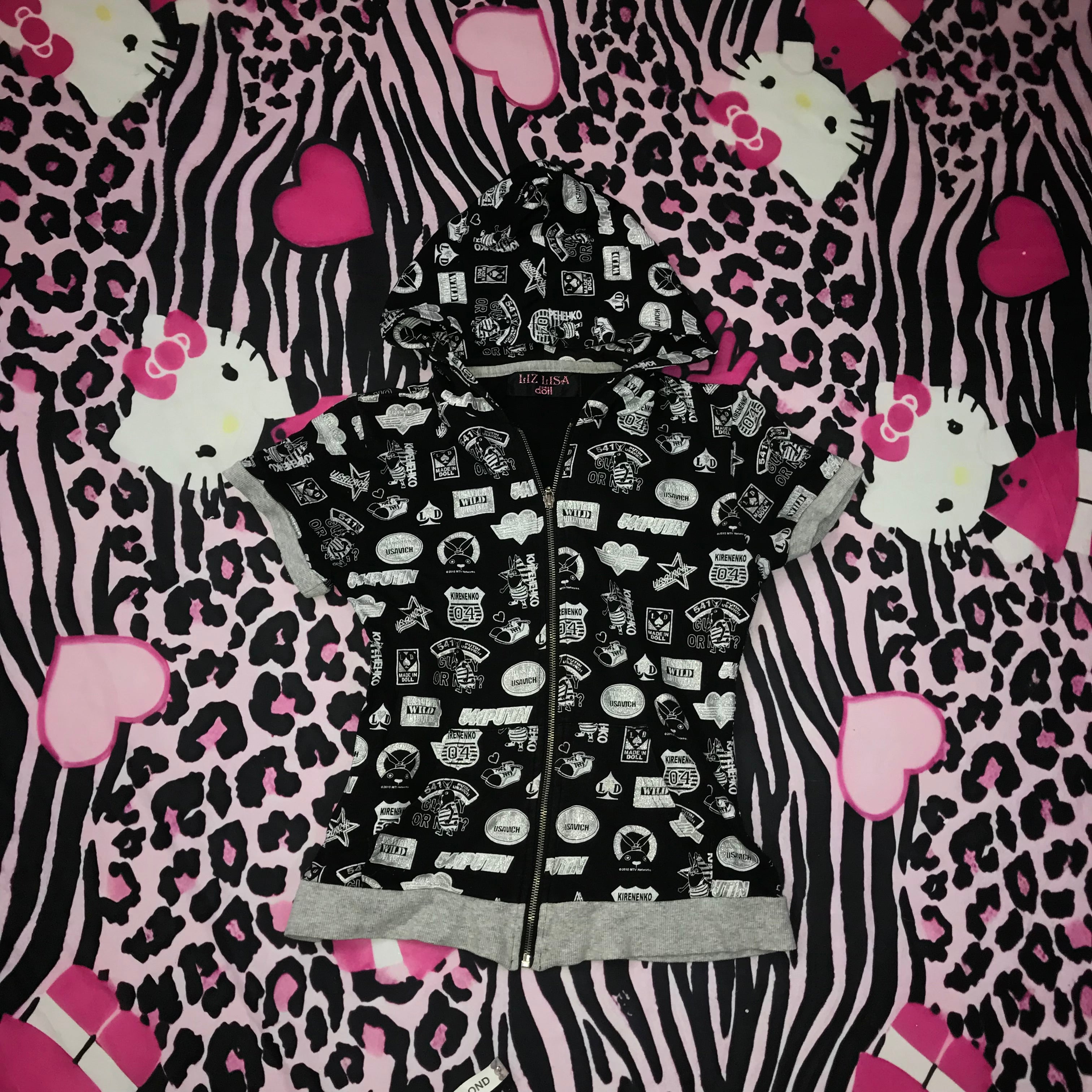 LizLisa Authentic ZipUp Hoodie Top