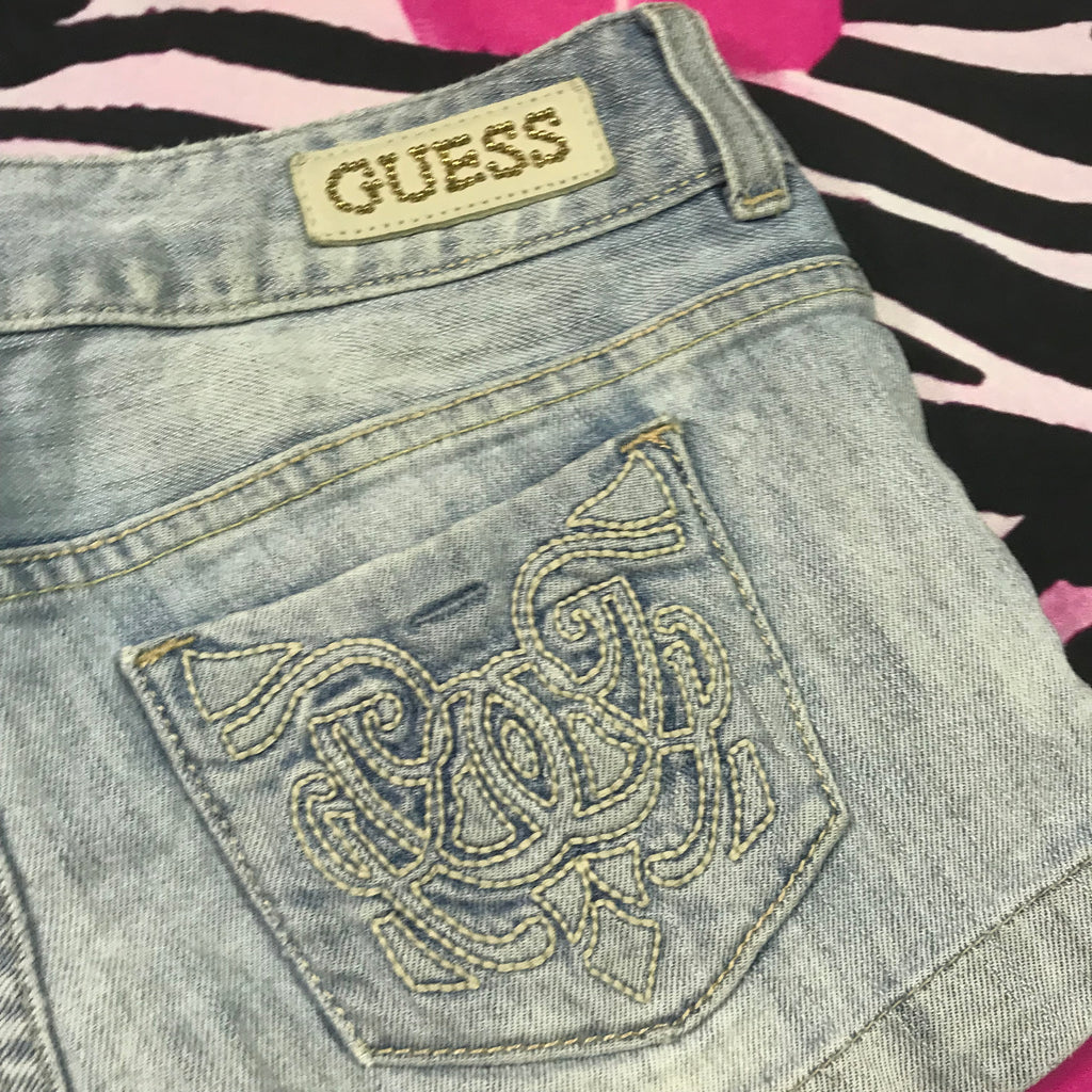 Guess Lowrise Mini Shorts