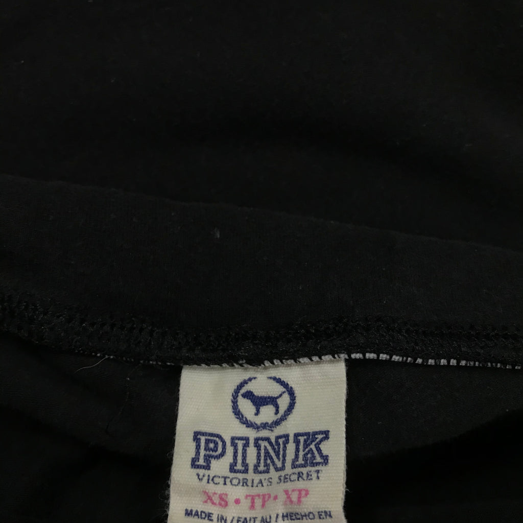 VS Pink Lowrise Flared Foldover Leggings