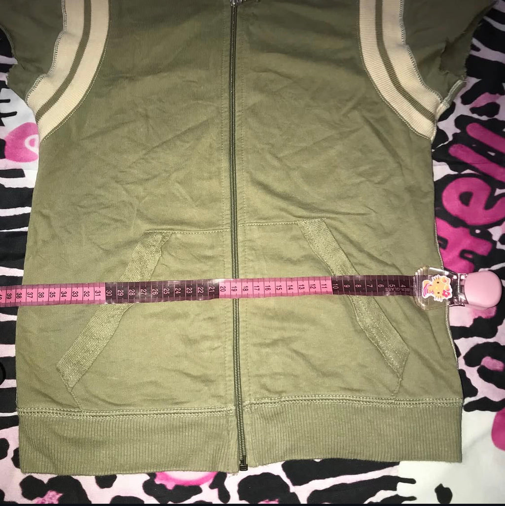 Juicy Couture Zip Up Jacket Top