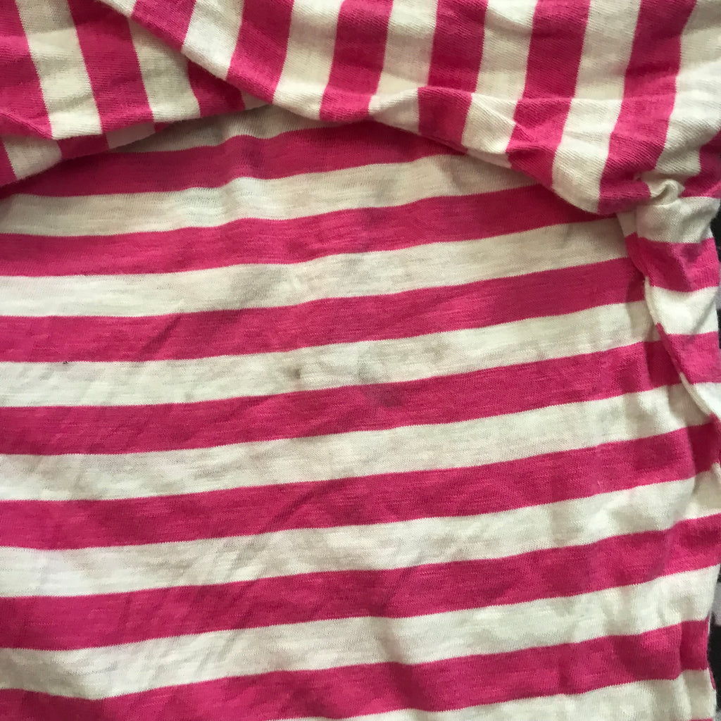 Hollister 2000s Striped Henley Style Long Sleeve