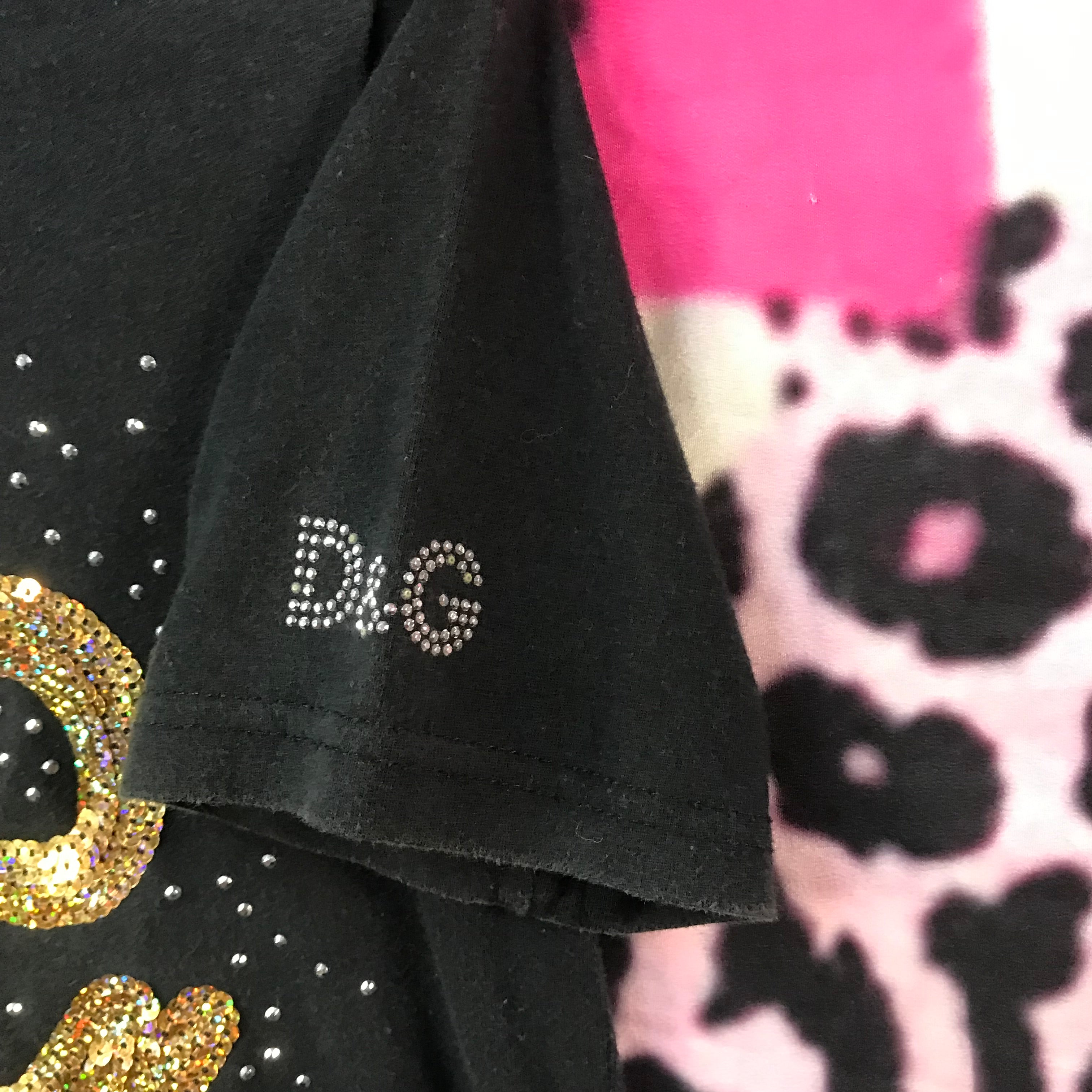 D&G sequin baby tee