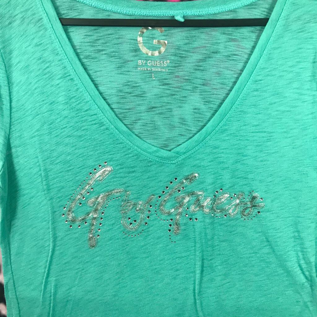 Guess Teal Baby tee