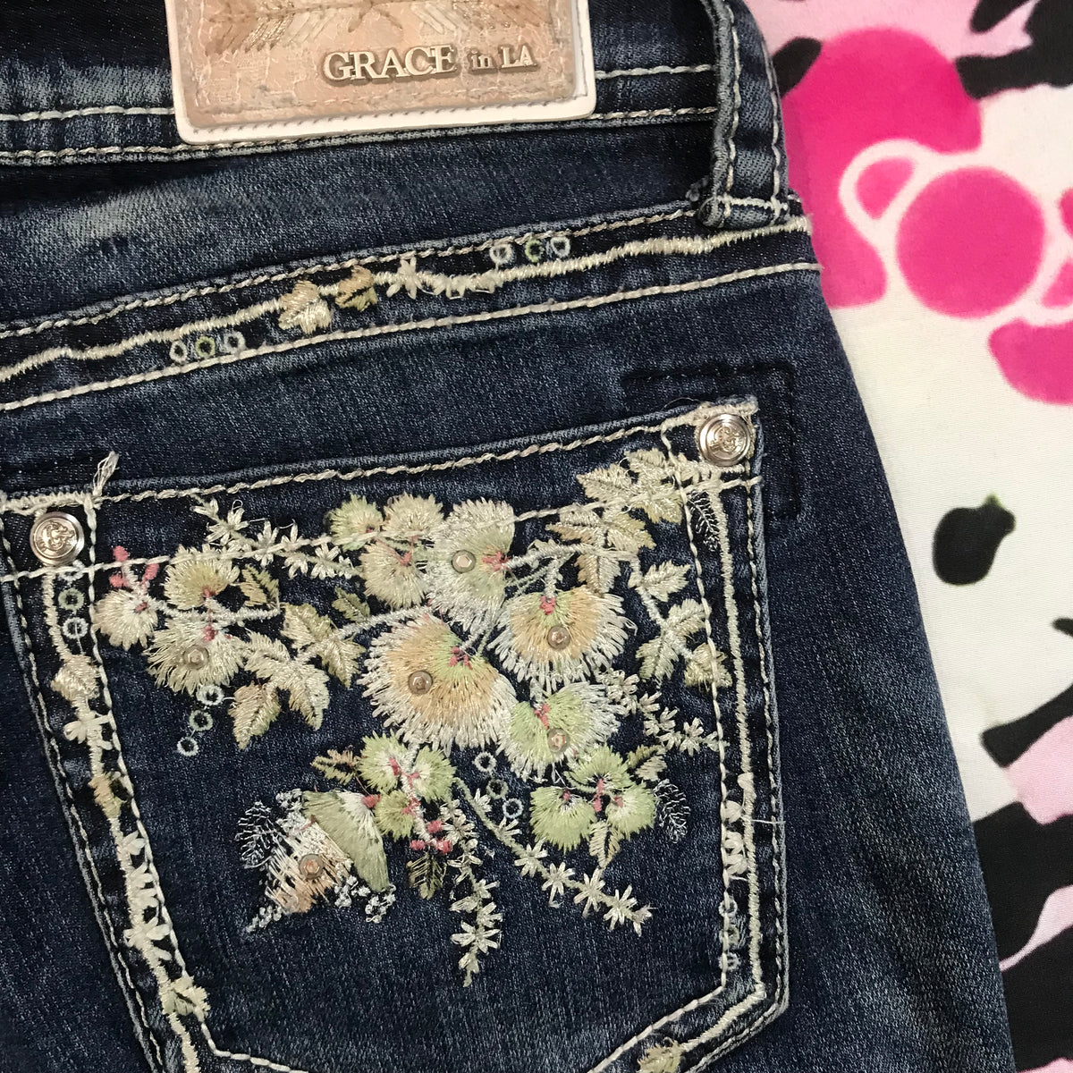 Grace LA lowrise flared jeans