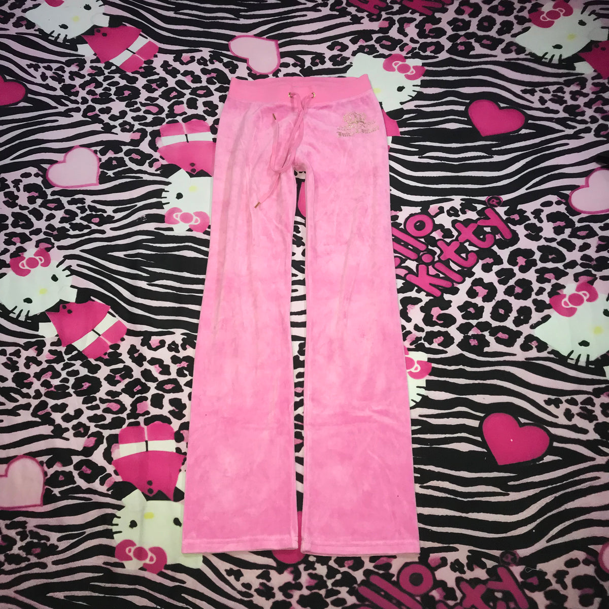 Juicy Couture Lowrise Flared Joggers