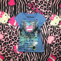 Blue Grunge Baby Tee