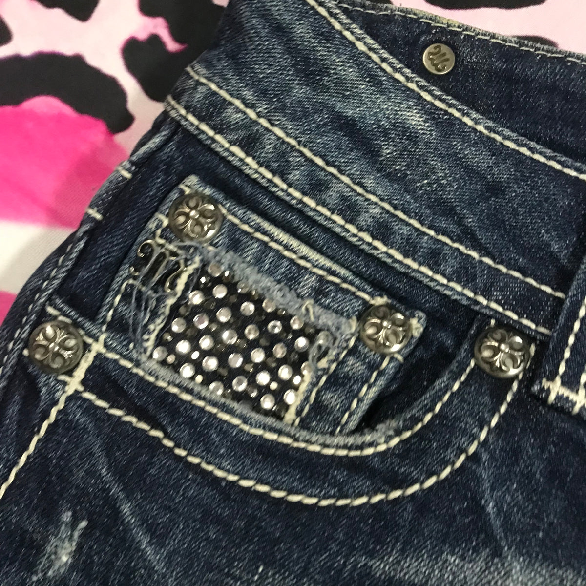 MissMe Capris Lowrise