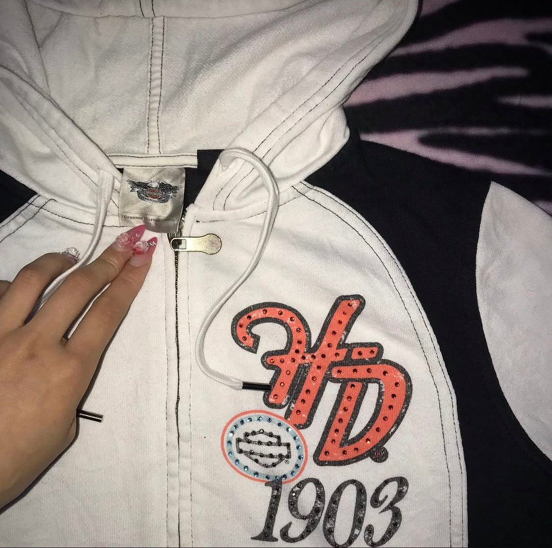 Harley Davidson Zip Up Jacket