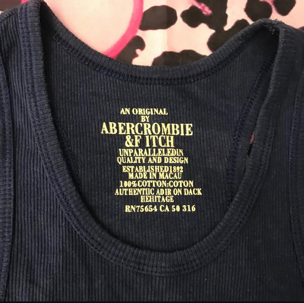 Abercrombie slim fit tank