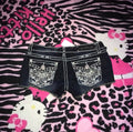 LA Idol Lowrise Mini Shorts Size L Brand New