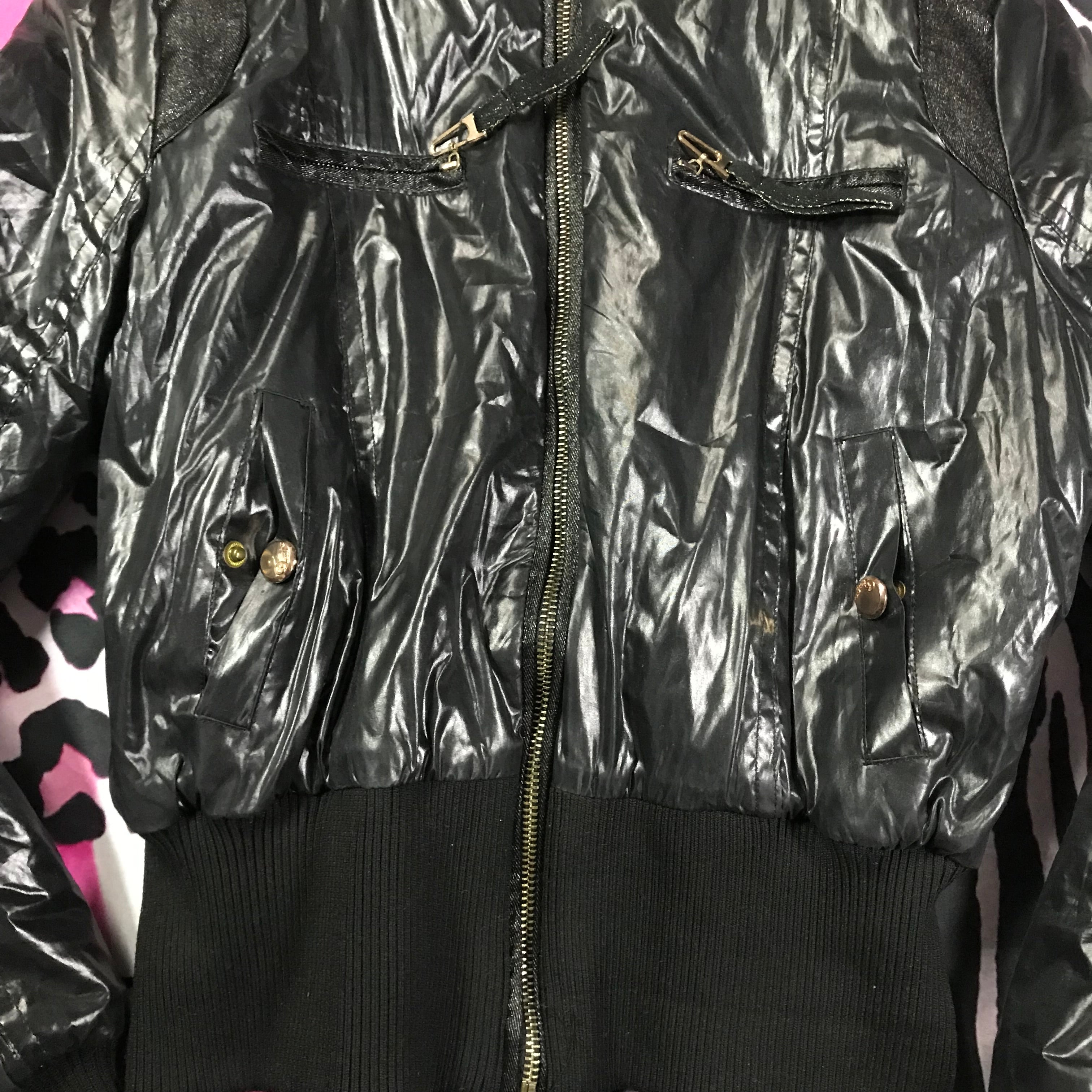 Lace Up Babydoll Puffer Jacket