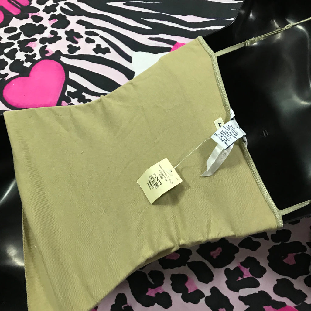Abercrombie Deadstock Sequin Olive Green Camisole