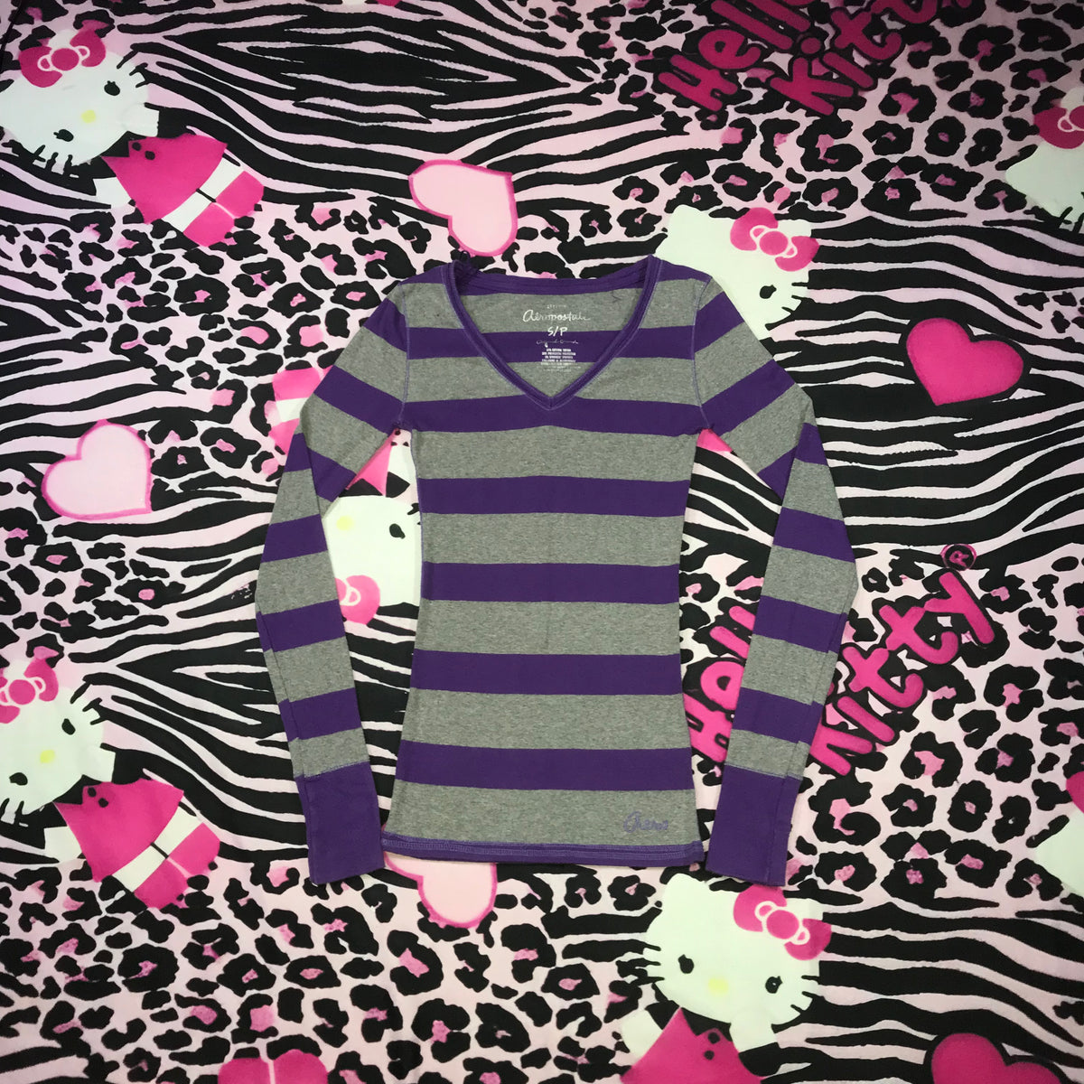 Stripe 2000s Aeropostale Top