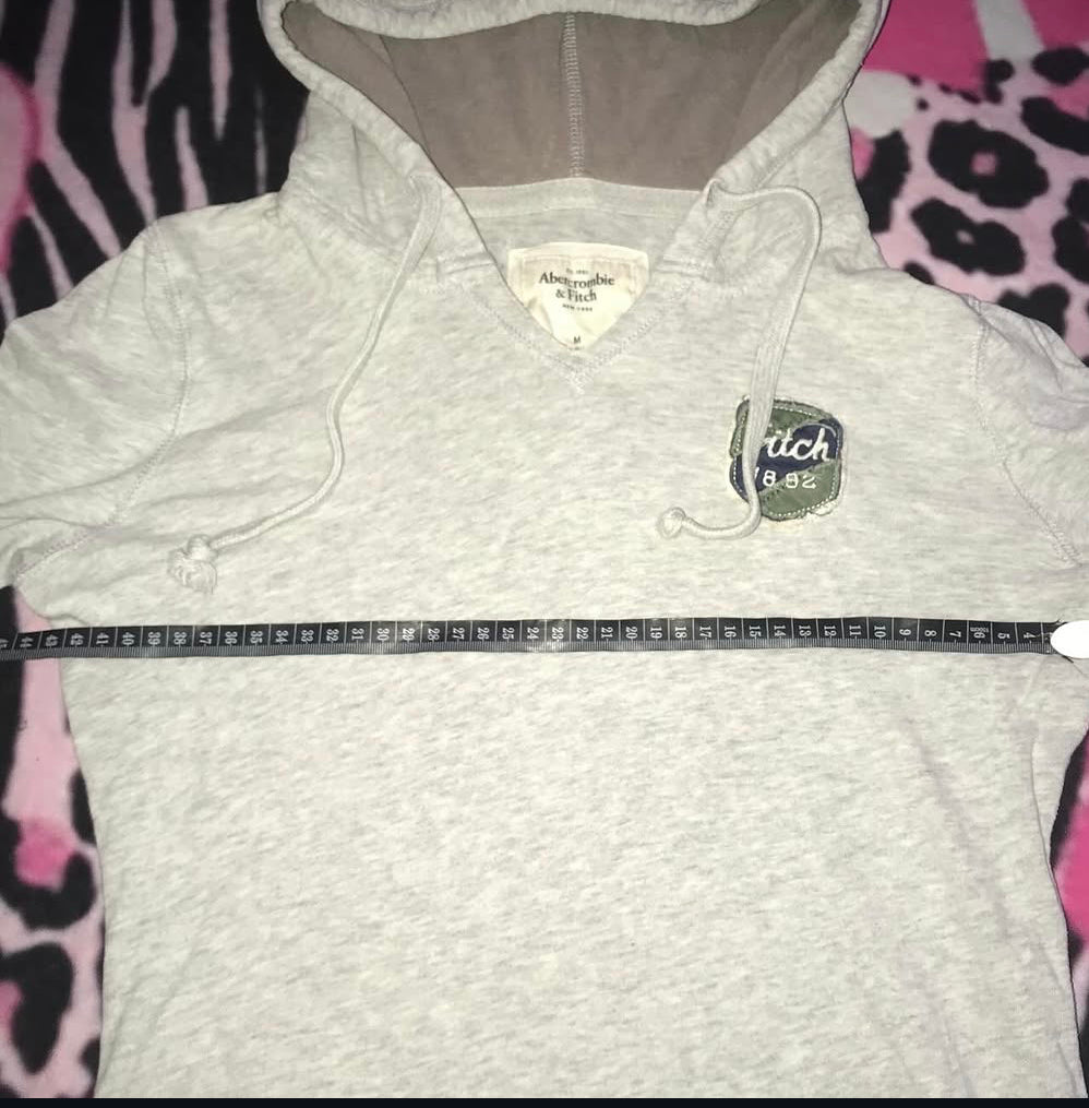 Abercrombie & Fitch Hoodie Henley Sweater