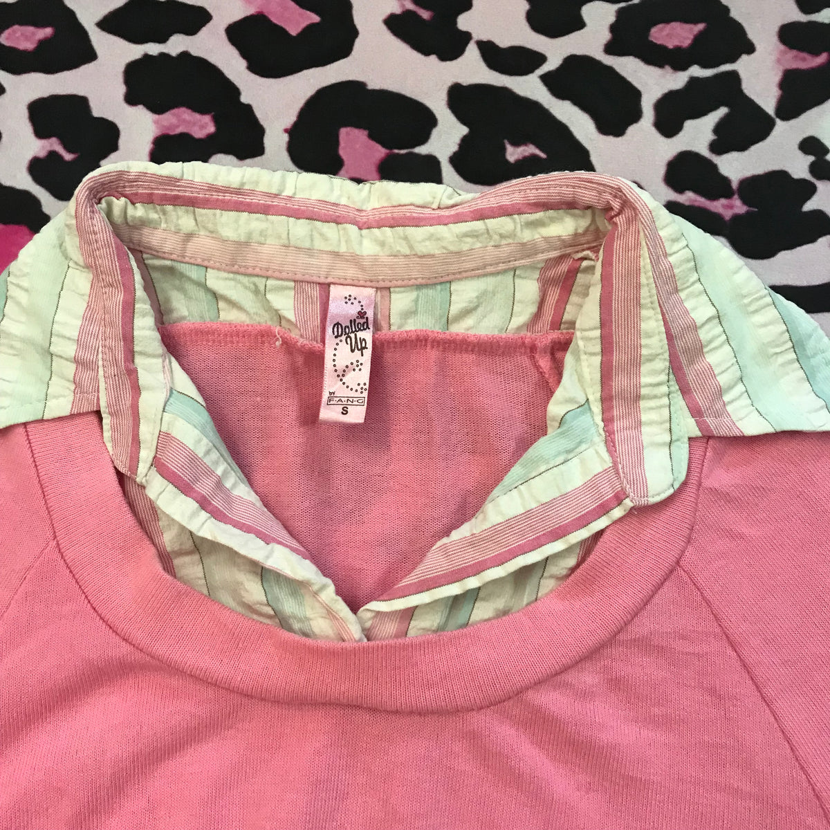 Mean Girls Style Polo Layered Top