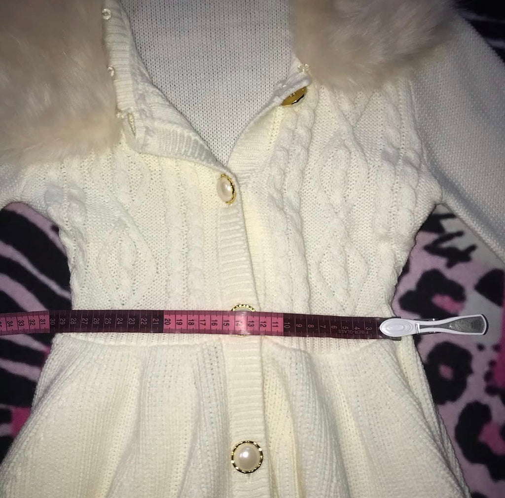 LizLisa Vintage Fur Cardigan