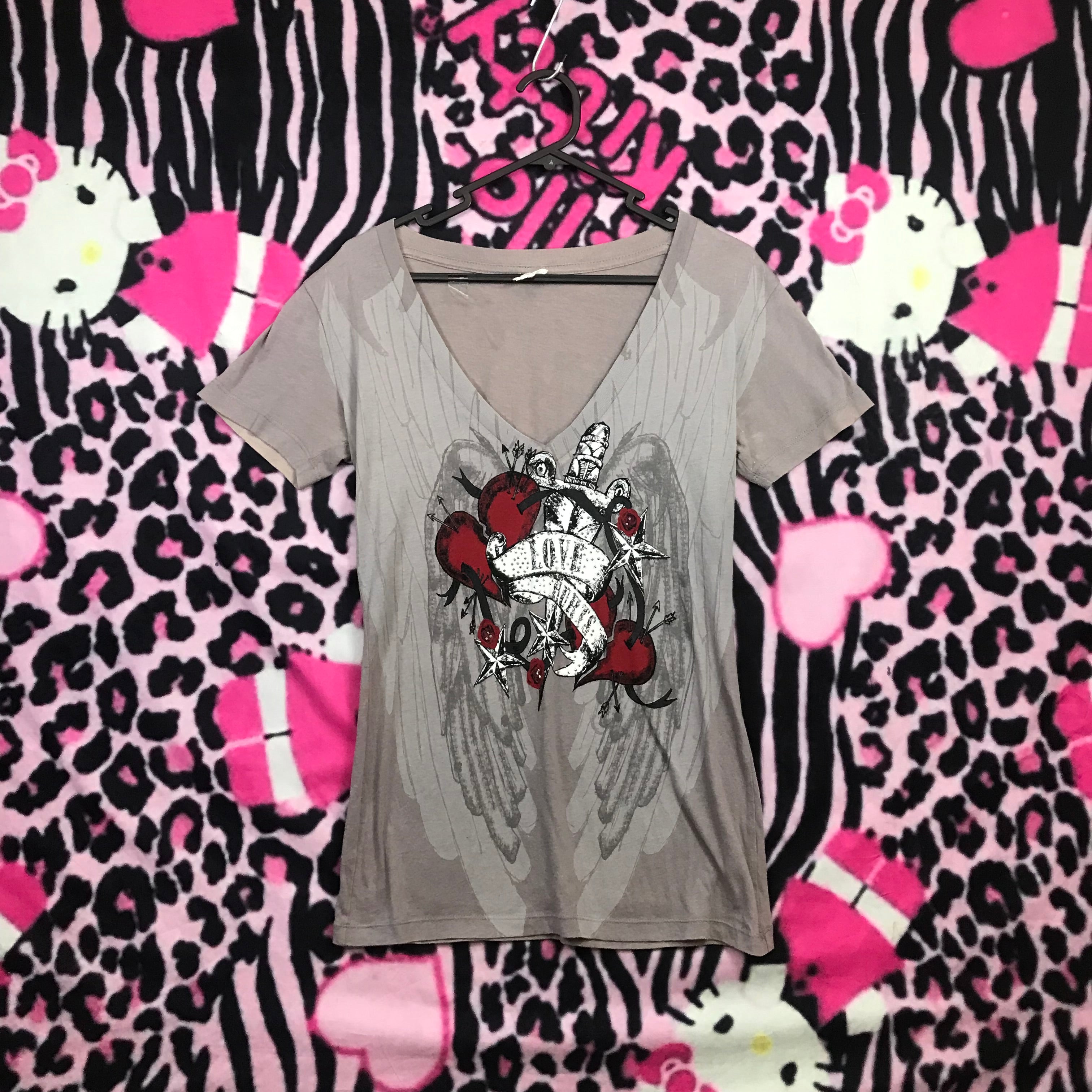 Grunge baby tee