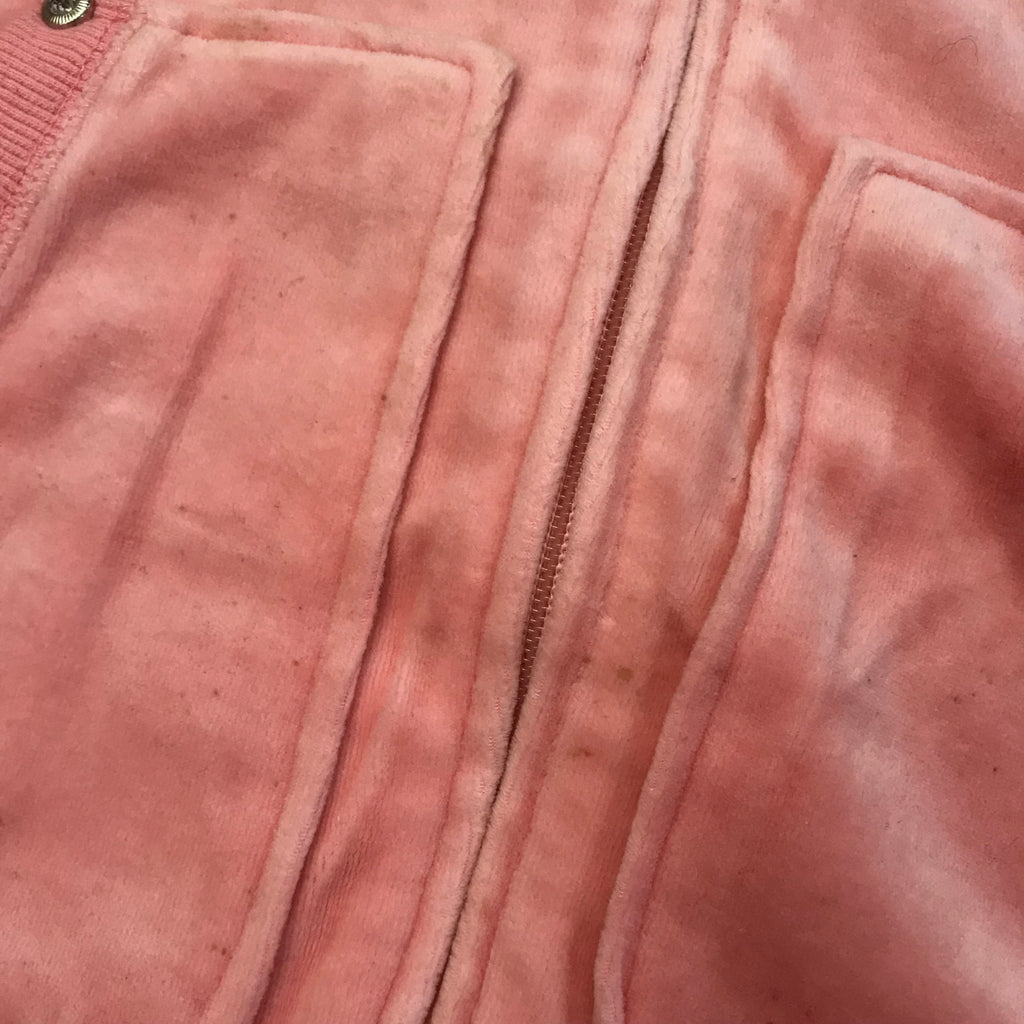 Deadstock Bebe Velour Baby Pink Set