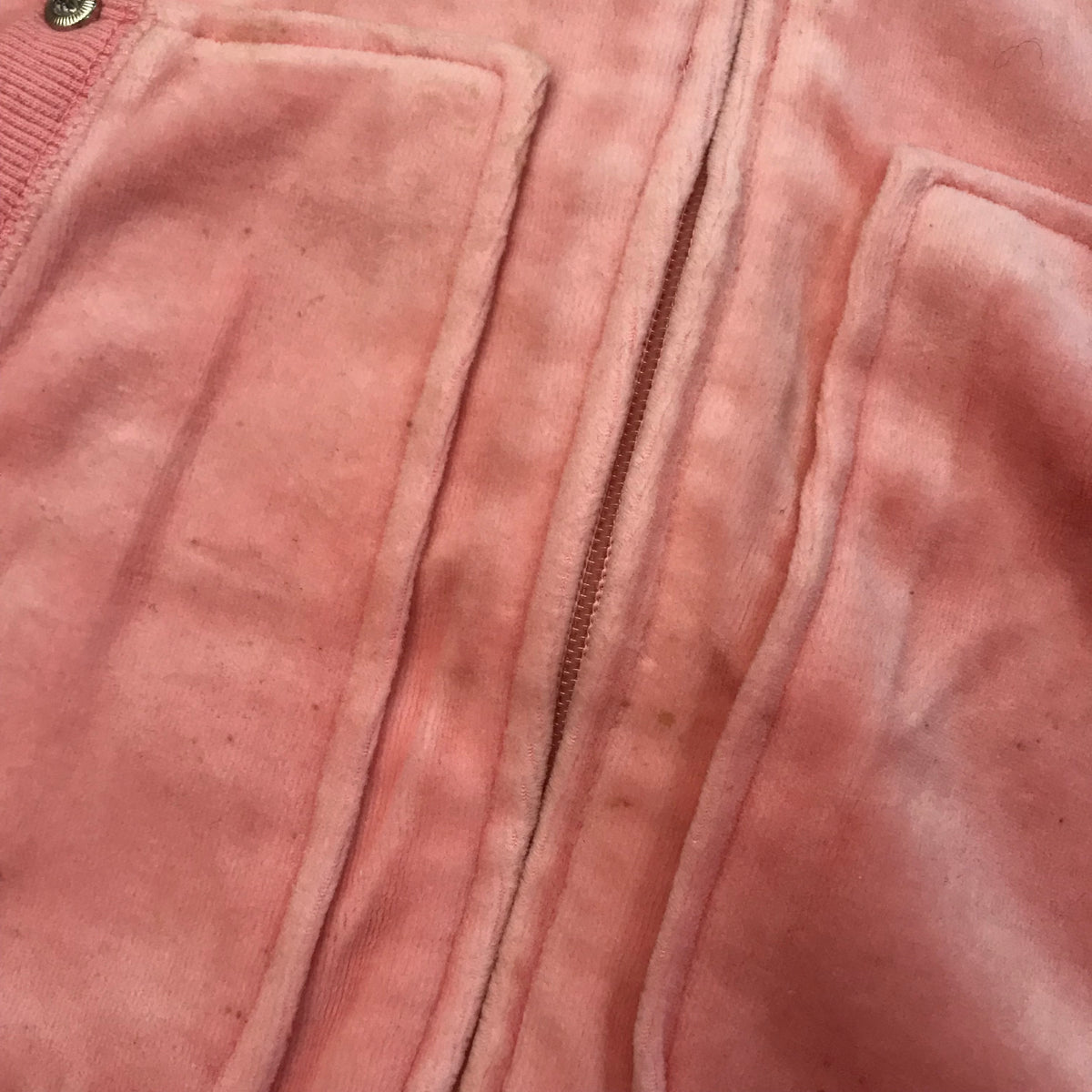 Deadstock Bebe Velour Baby Pink Set
