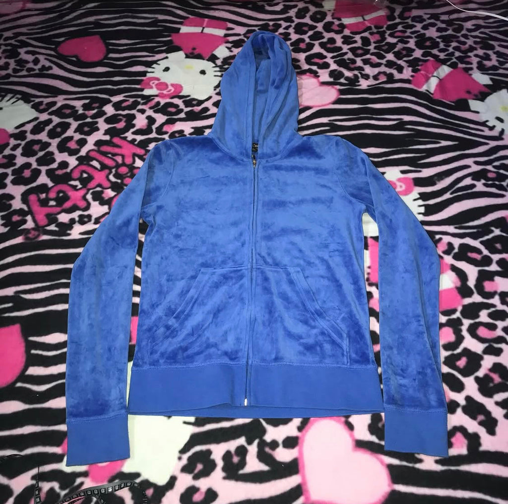 Juicy Couture Rhinestone jacket zipup