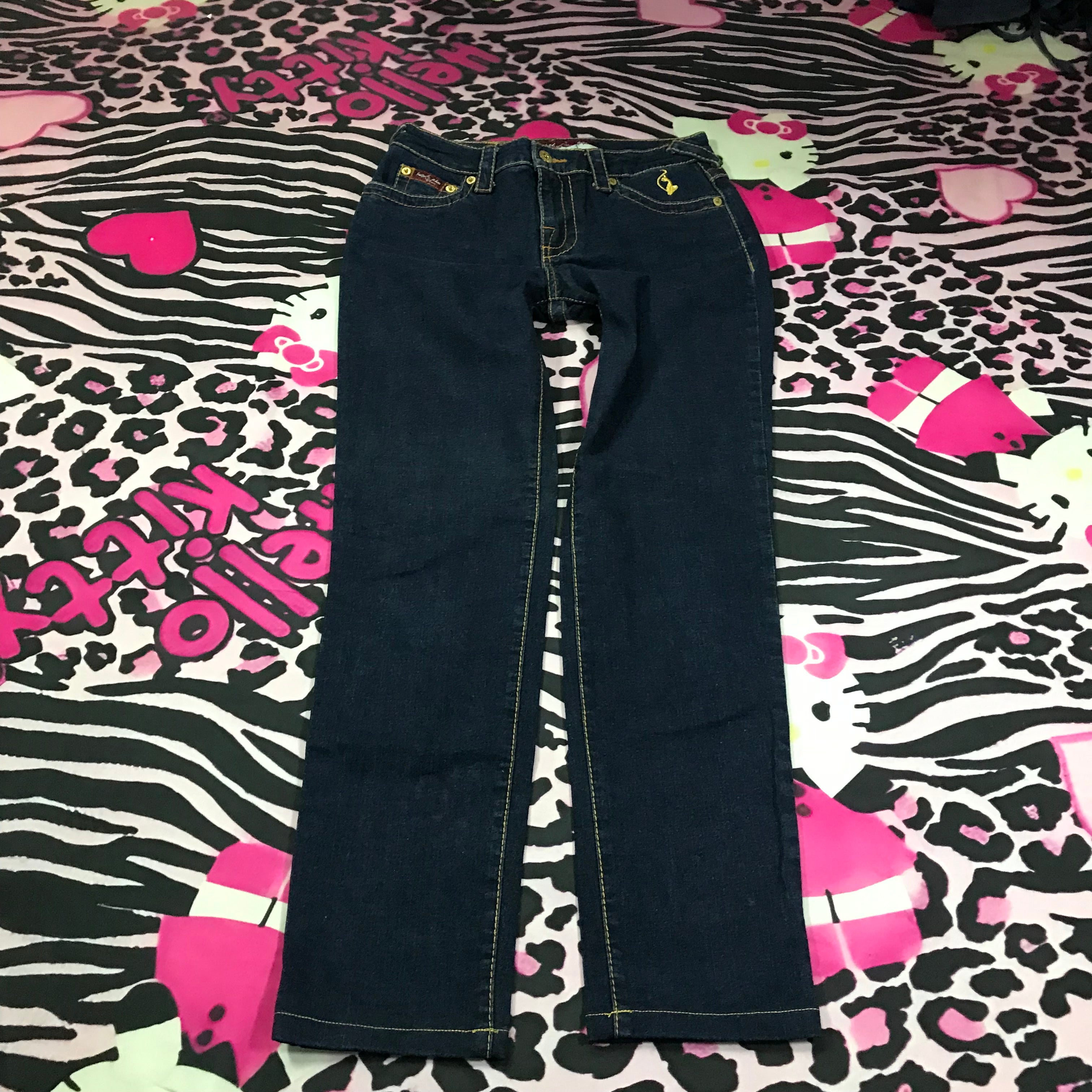 BabyPhat Lowrise straight fit Jeans