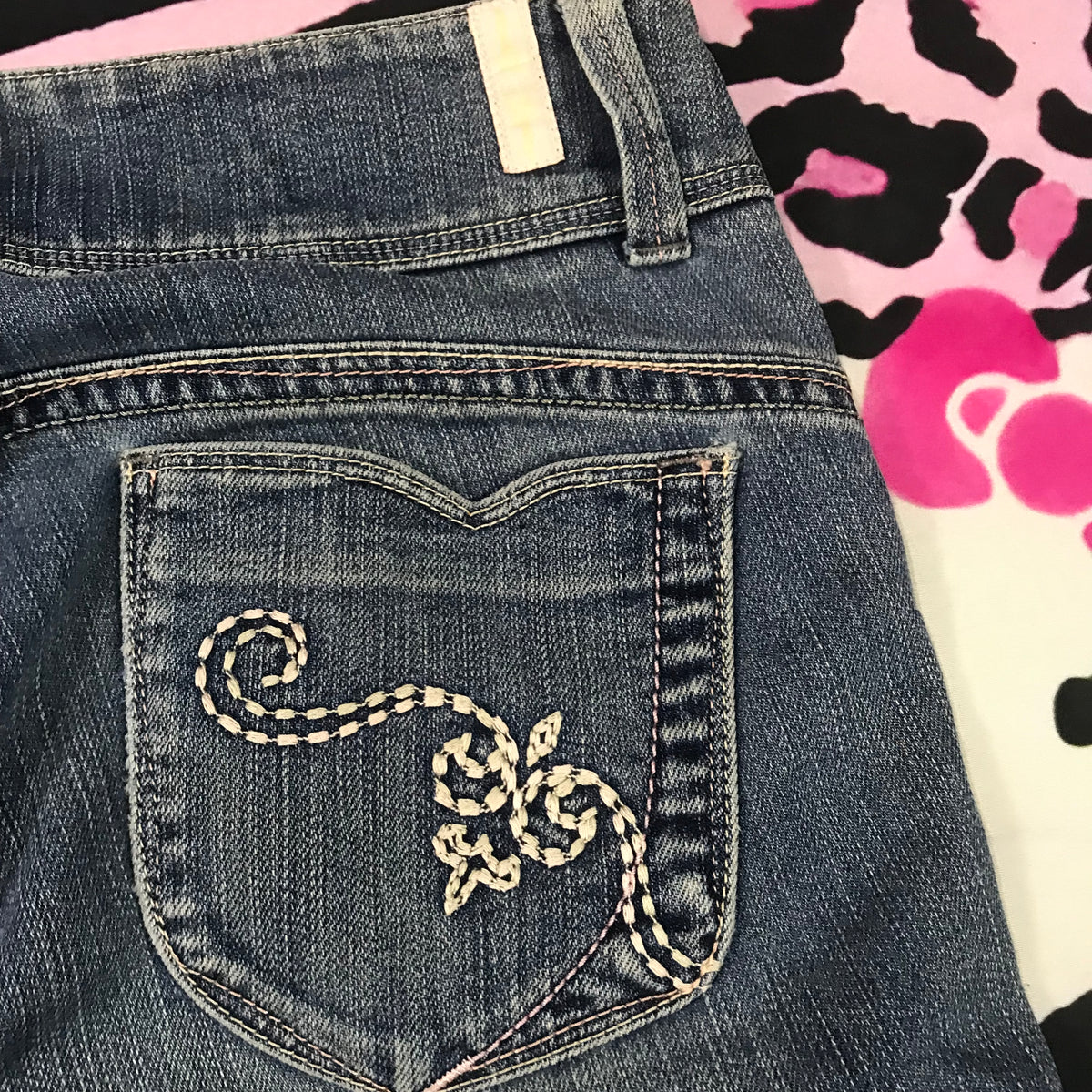 Lowrise Flared Jeans