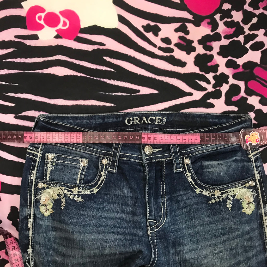 Grace LA lowrise flared jeans