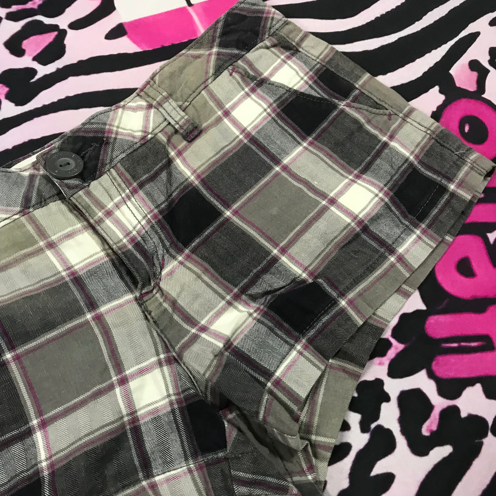 Aeropostale plaid mini shorts