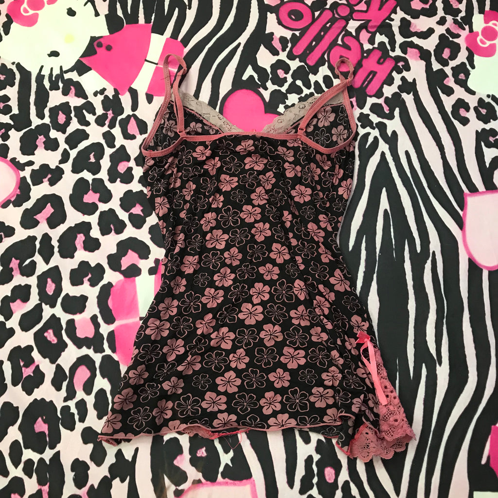 Hibiscus Babydoll Camisole Top