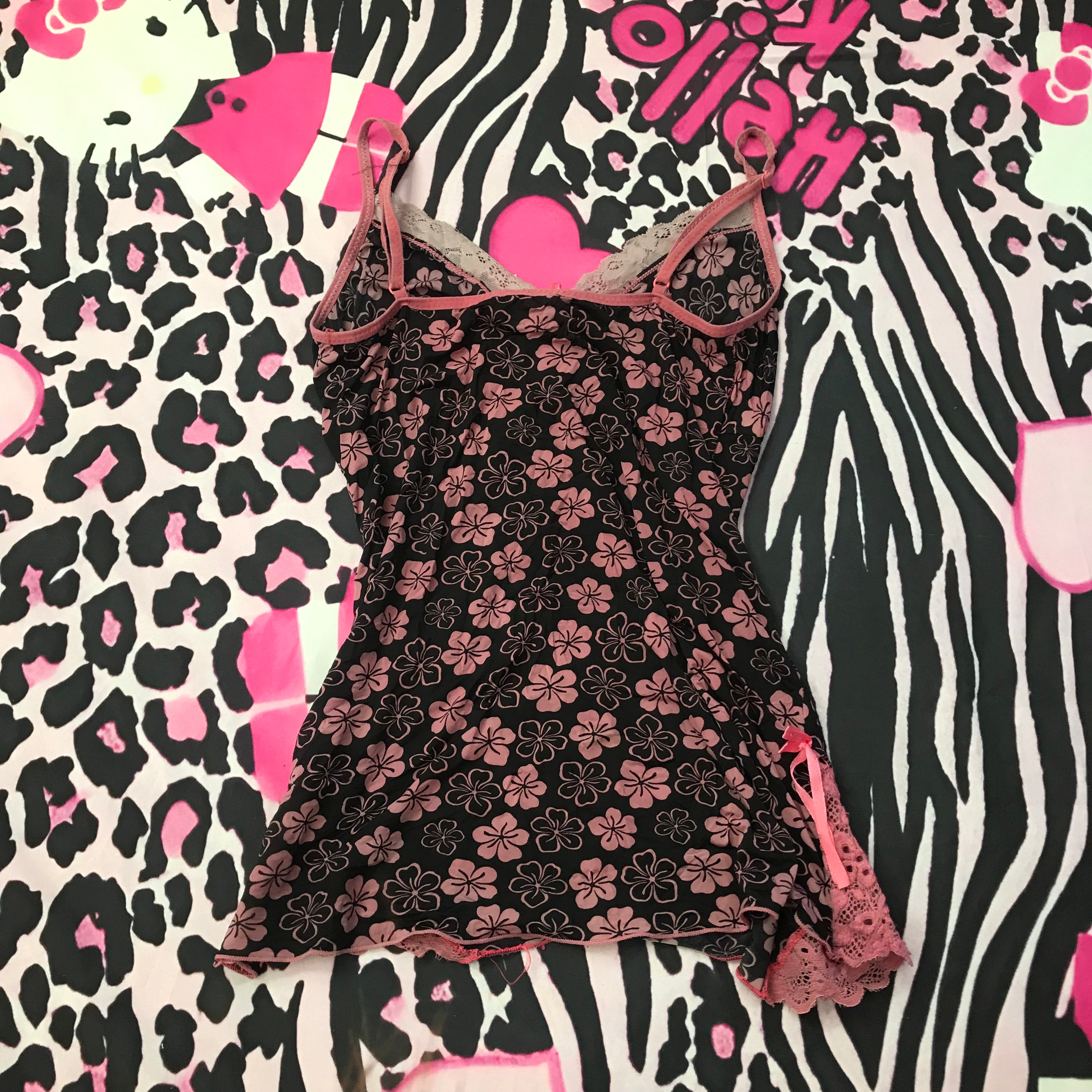 Hibiscus Babydoll Camisole Top
