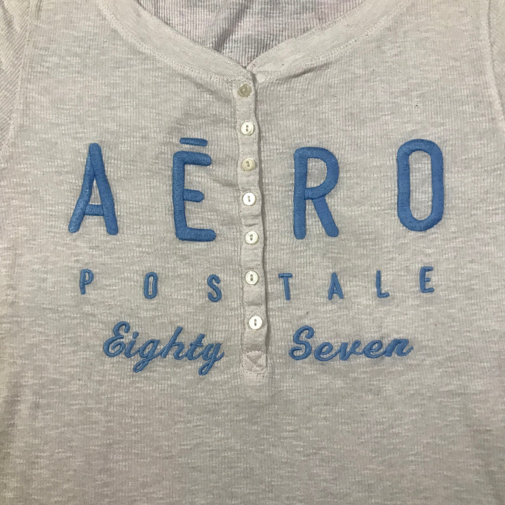 Aeropostale Henley 2000s Top