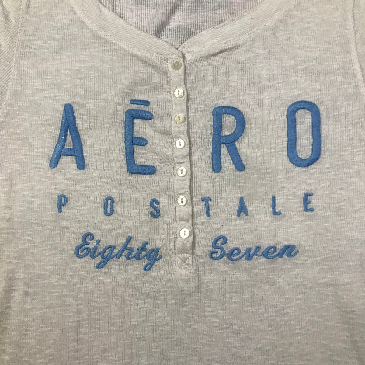 Aeropostale Henley 2000s Top