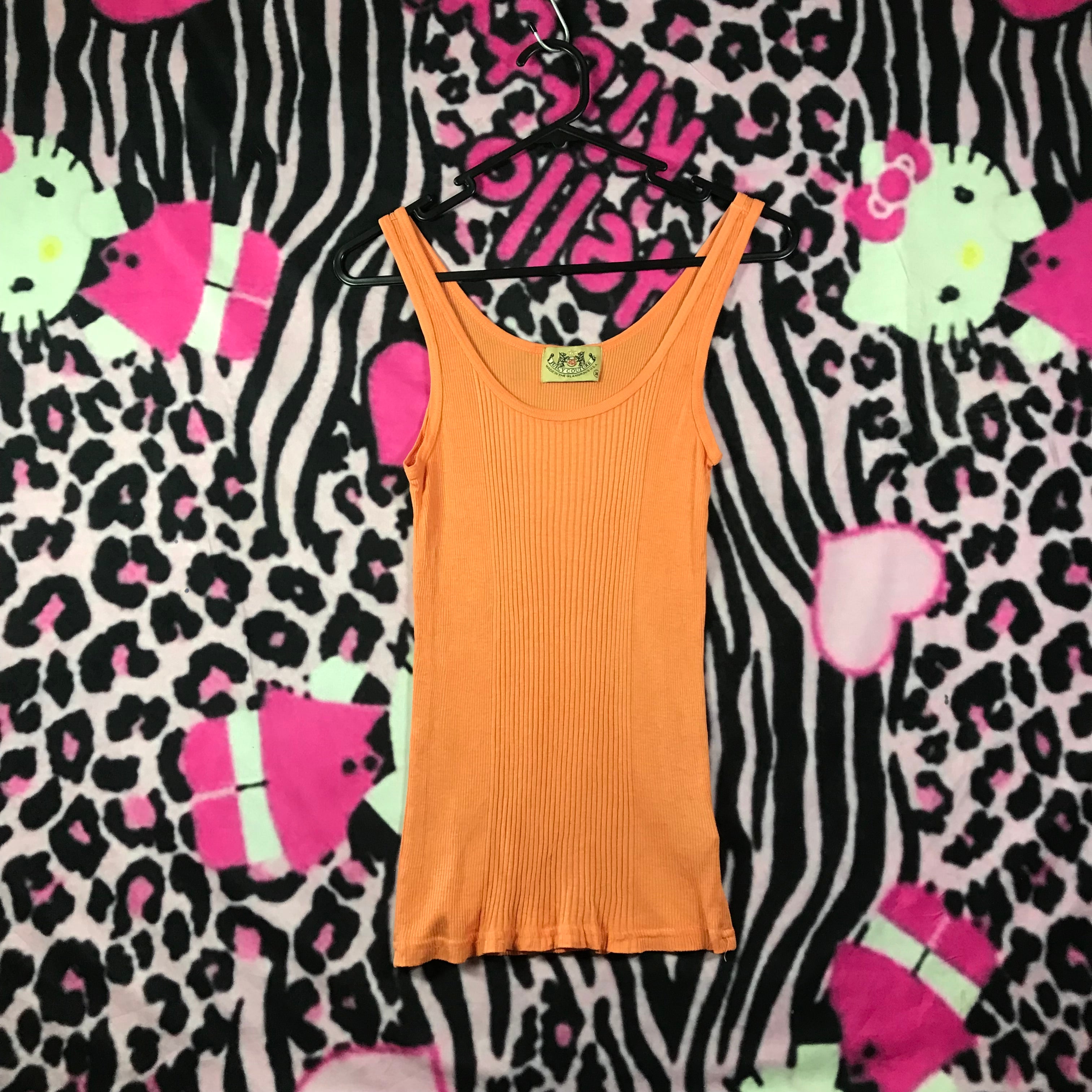 Juicy couture orange tank top