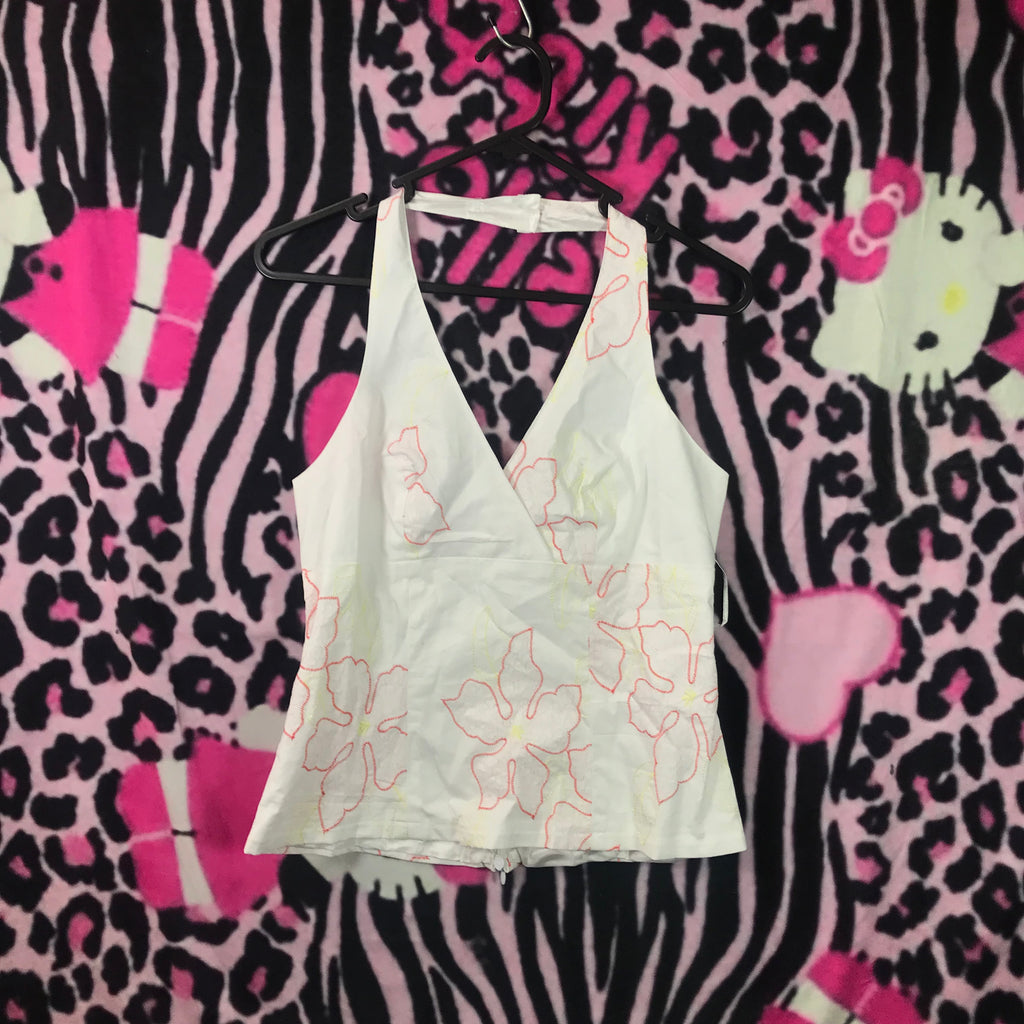 Hibiscus Halter Top