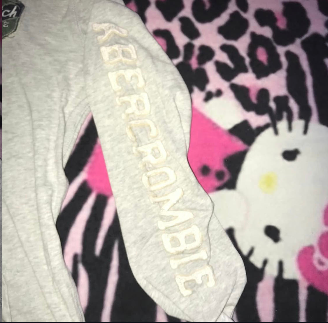 Abercrombie & Fitch Hoodie Henley Sweater