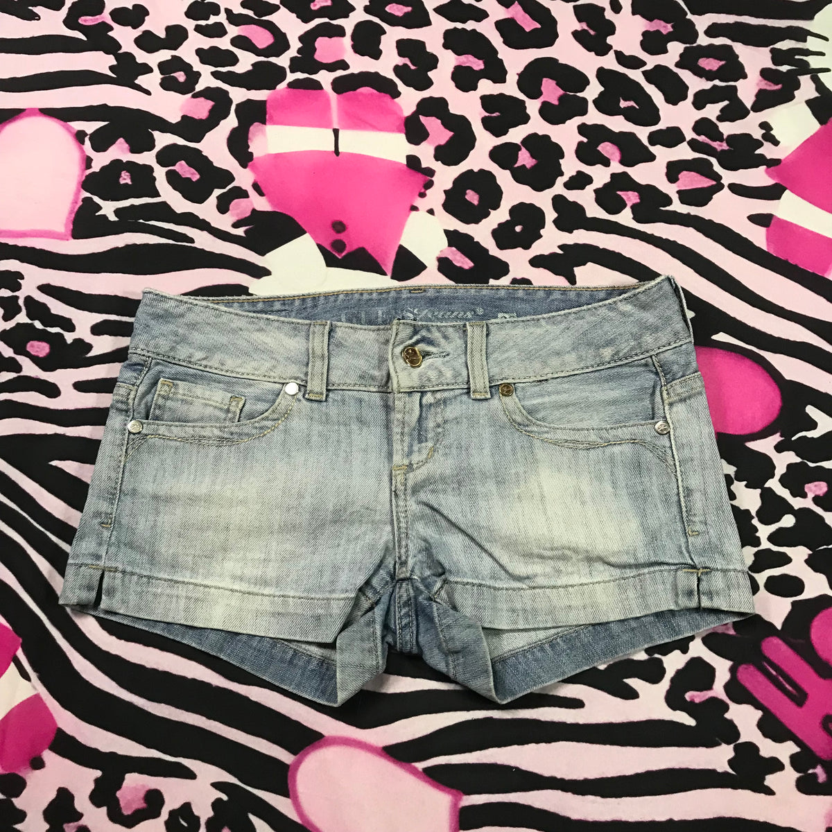 Guess Lowrise Mini Shorts