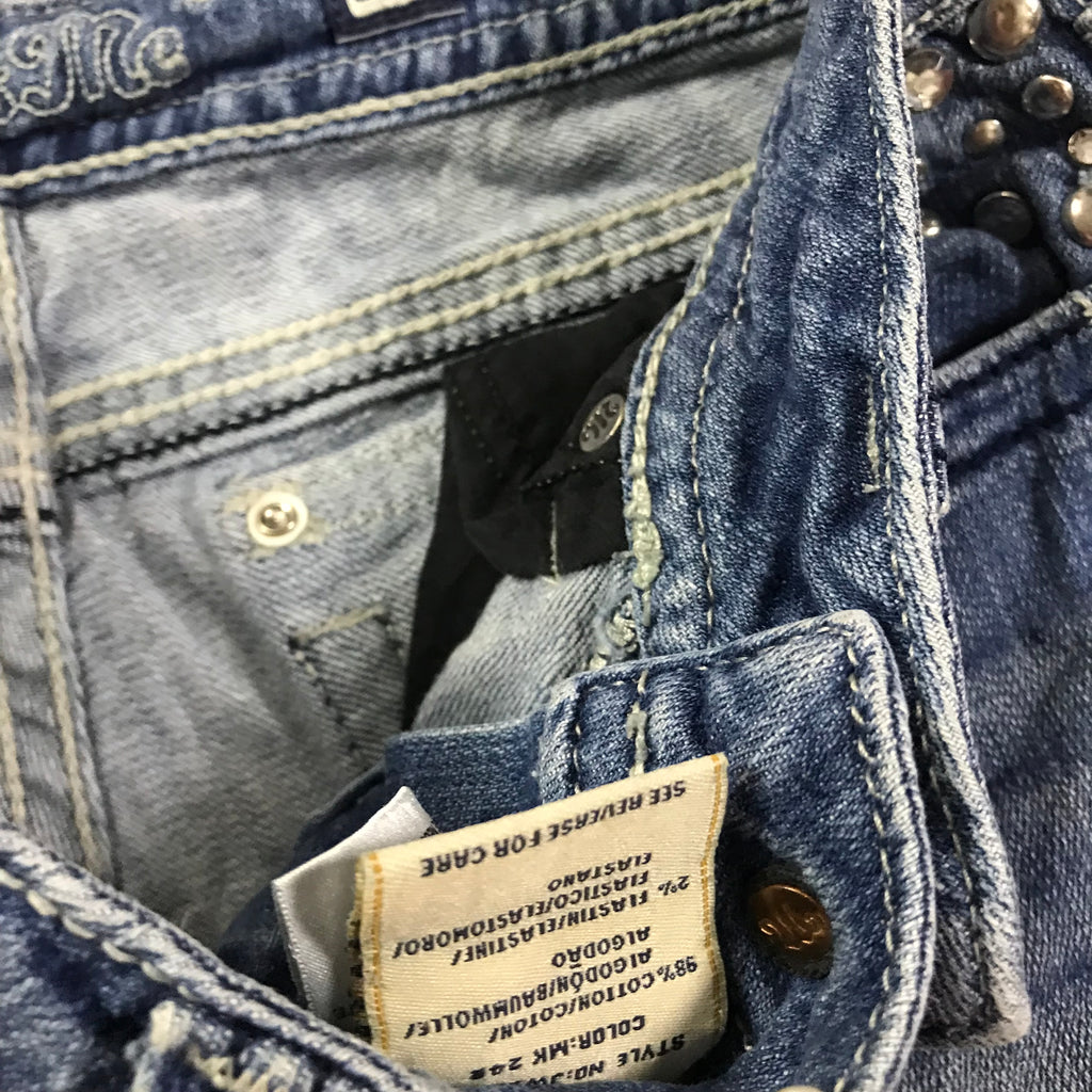 MissMe Lowrise Stud Design Shorts