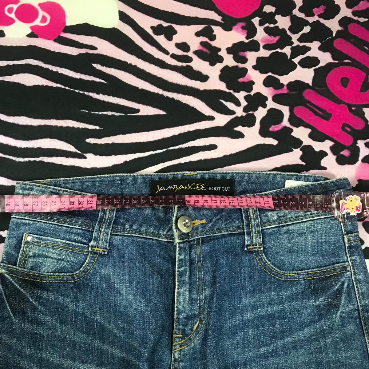 Lowrise flared Jeans