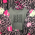 Guess open shoulder top