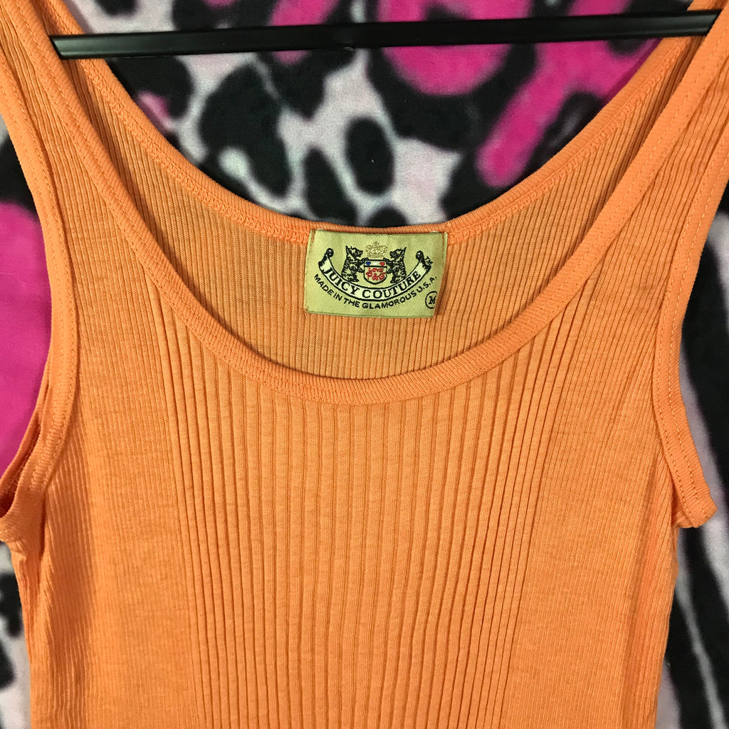 Juicy couture orange tank top