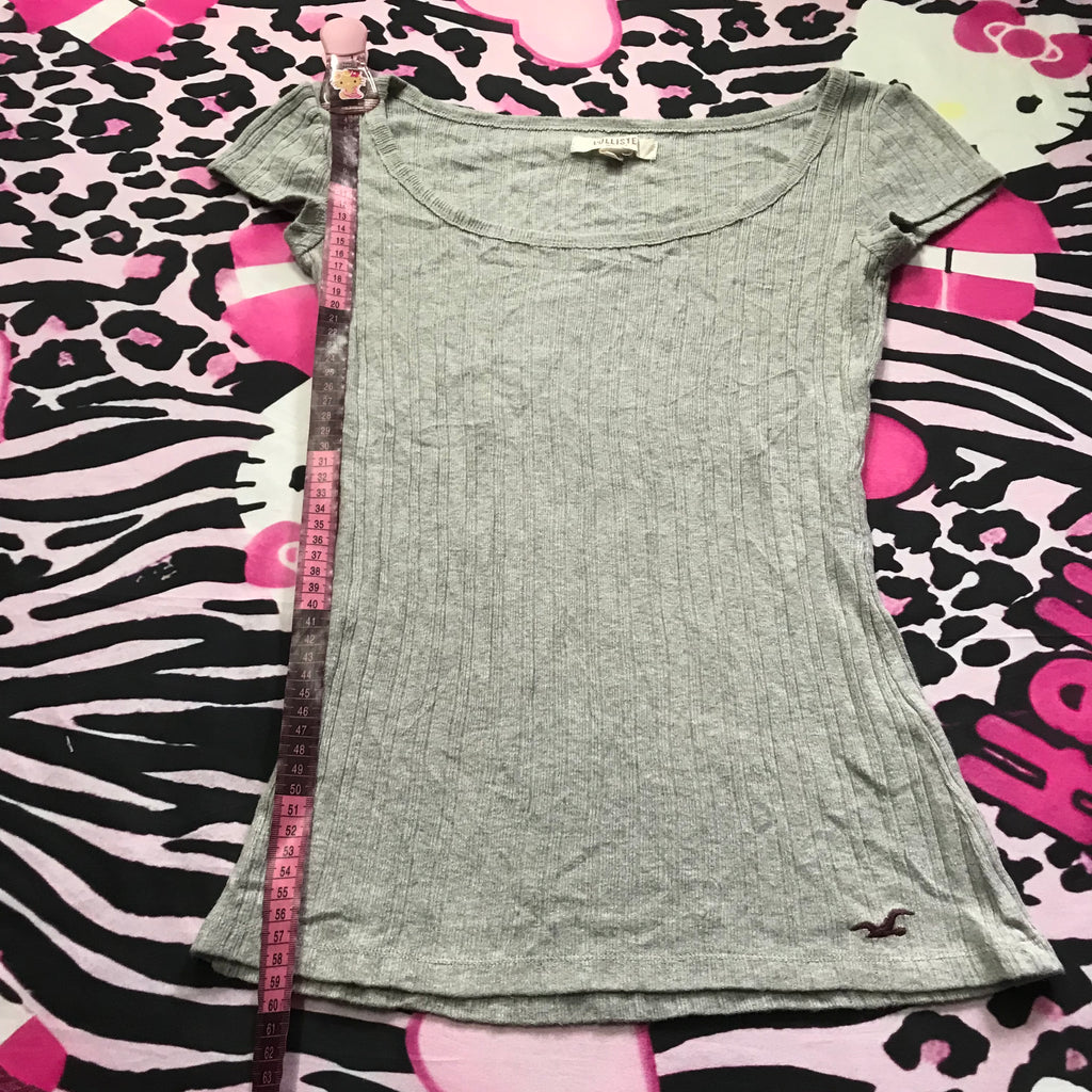 Hollister Knit Babydoll 2000s Top