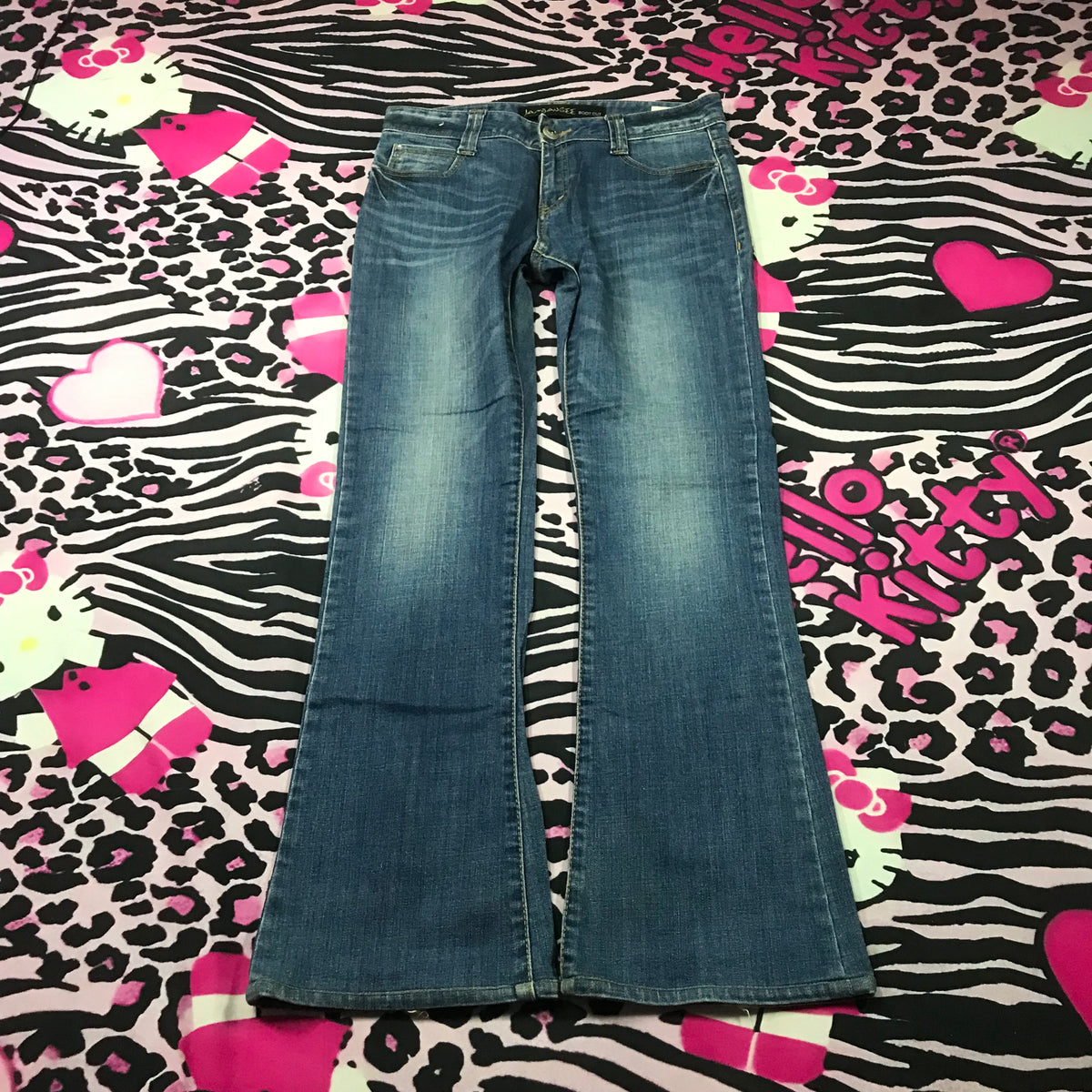 Lowrise flared Jeans