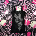 Grunge cut out tank top