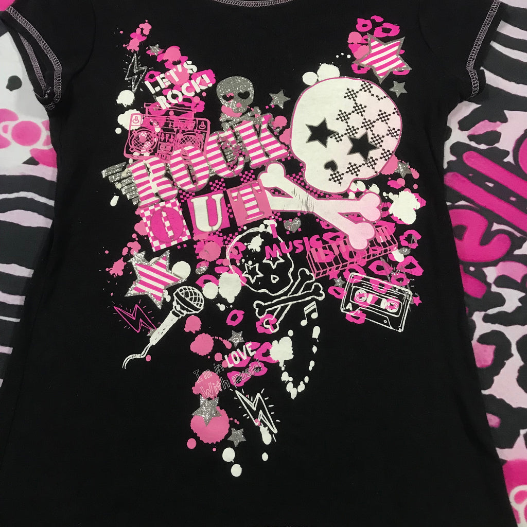 Grunge Punk Baby Tee