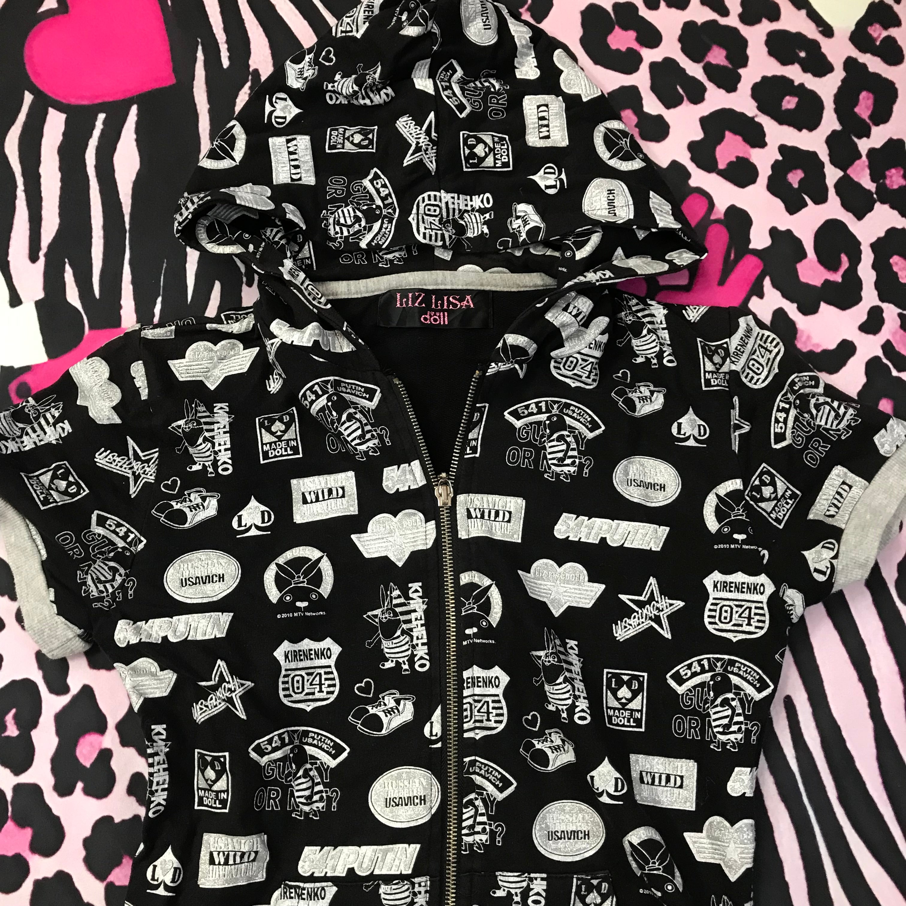 LizLisa Authentic ZipUp Hoodie Top