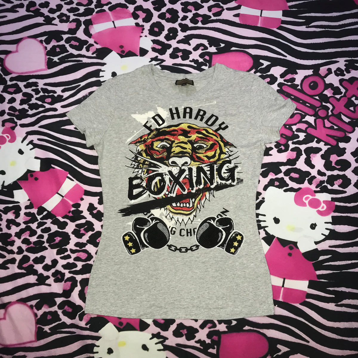 Ed hardy Fight Club Baby Tee